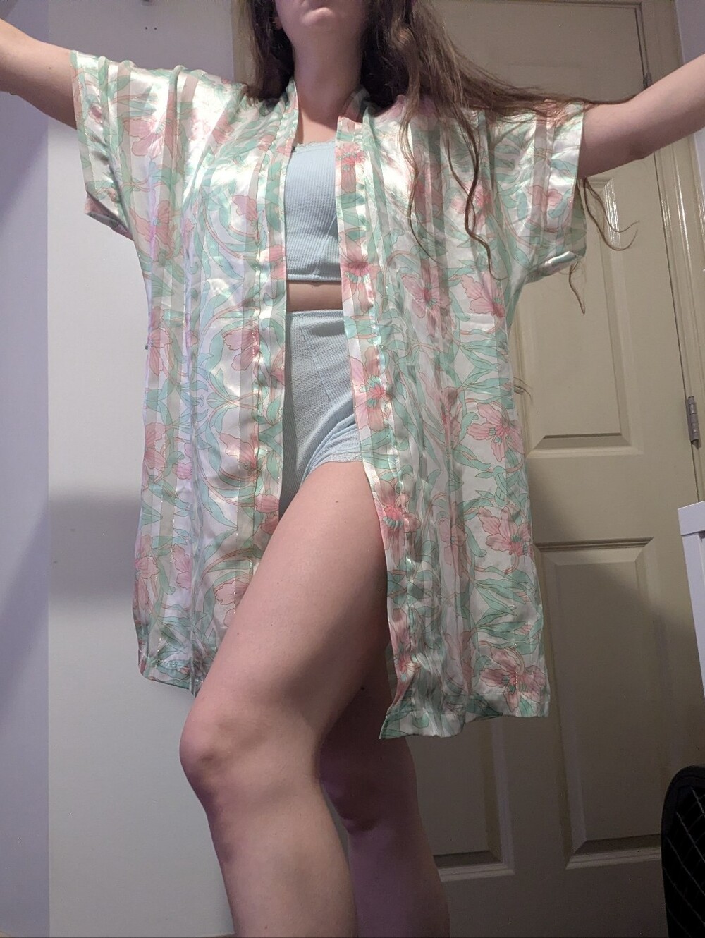 vintage robe cover up